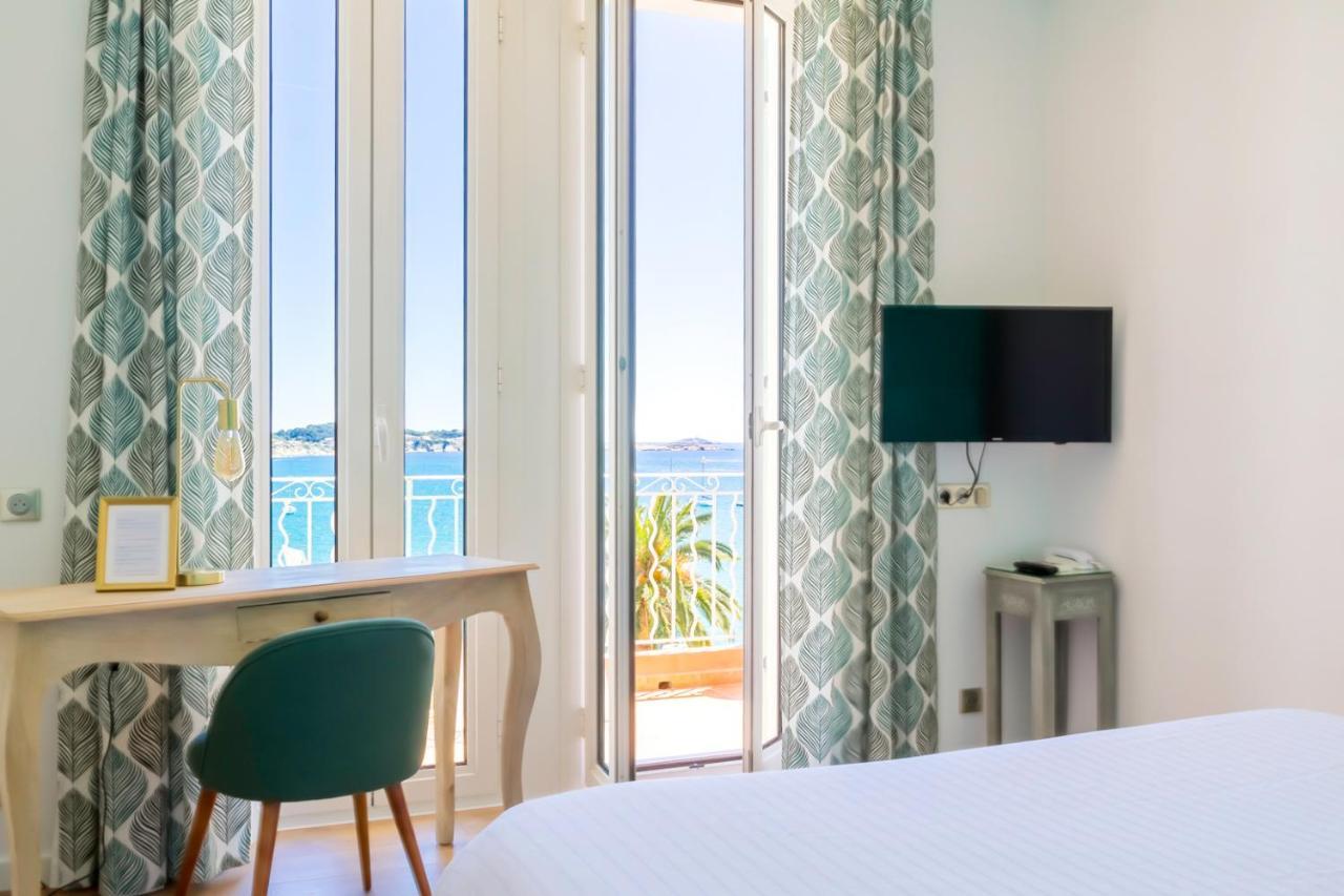 Les Galets Hotel Et B&B Бандоль Экстерьер фото